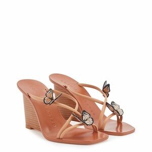 Sophia Webster Vanessa Butterfly Wedge Sandals